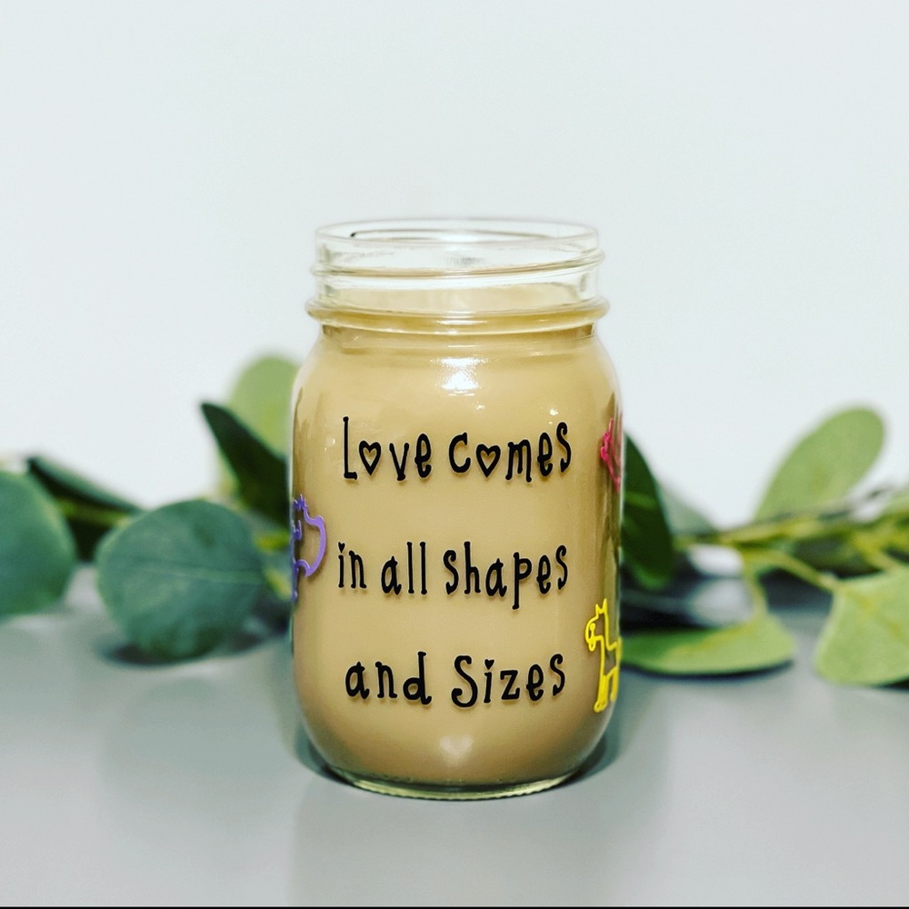 Handmade reusable mason jar